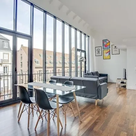 Le Loft Des Lumieres - Superbe Loft Lumineux Au Coeur De La Krutenau Strasbourg