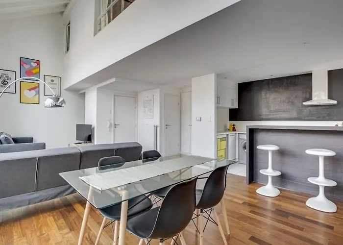 Le Loft Des Lumieres - Superbe Loft Lumineux Au Coeur De La Krutenau Appartement Strasbourg