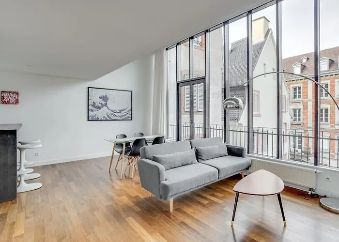 Appartement Le Loft Des Lumieres - Superbe Loft Lumineux Au Coeur De La Krutenau
